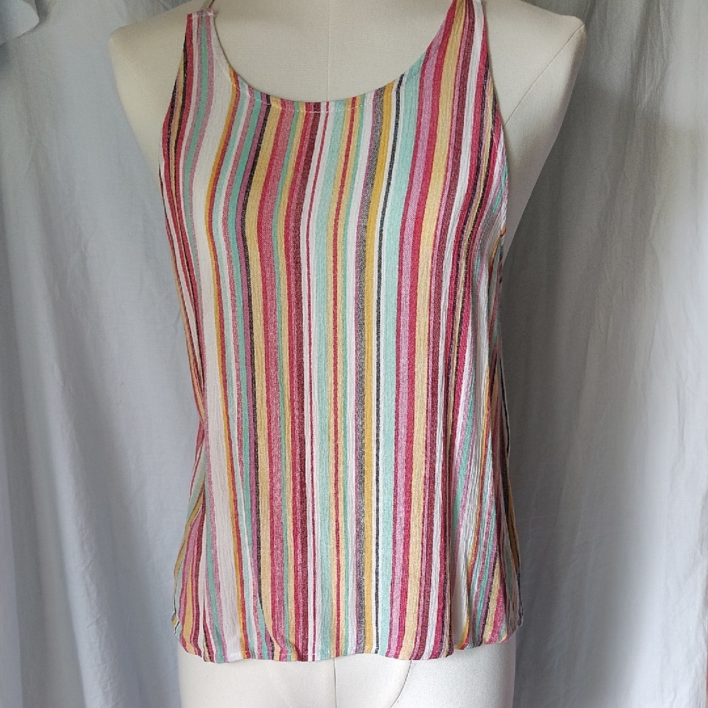 Harper Multicolor Striped Tank Top